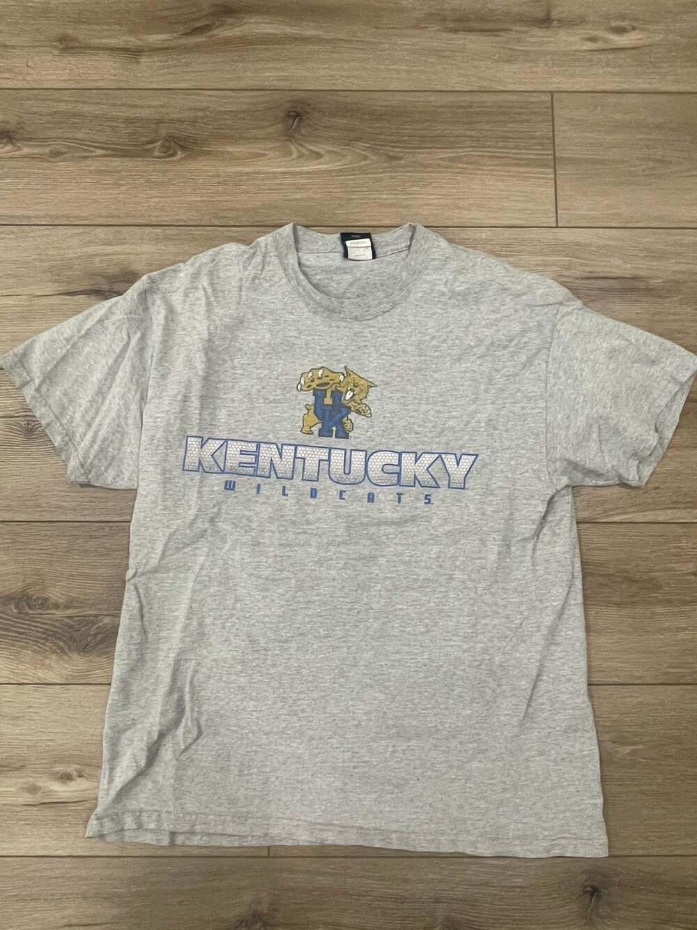 Vintage 90s A|S Sports Kentucky Wildcats T-Shirt Gray L